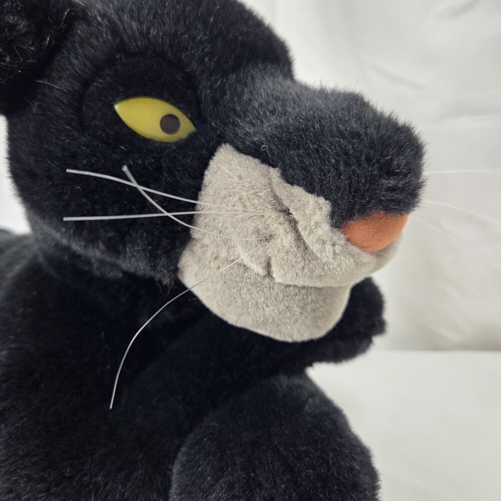 Disney Bagheera Plush 18 inch The Jungle Book Stuffed Animal Black Panther Toy - Picture 9 of 11